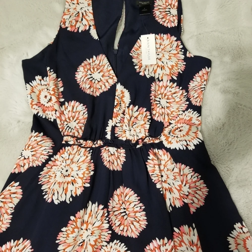 Ann Taylor Factory floral Midi Dress - Picture 4 of 8